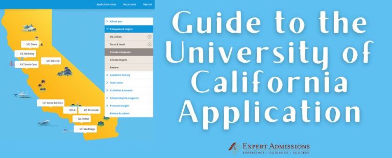 The UC Application - Expert Admissions